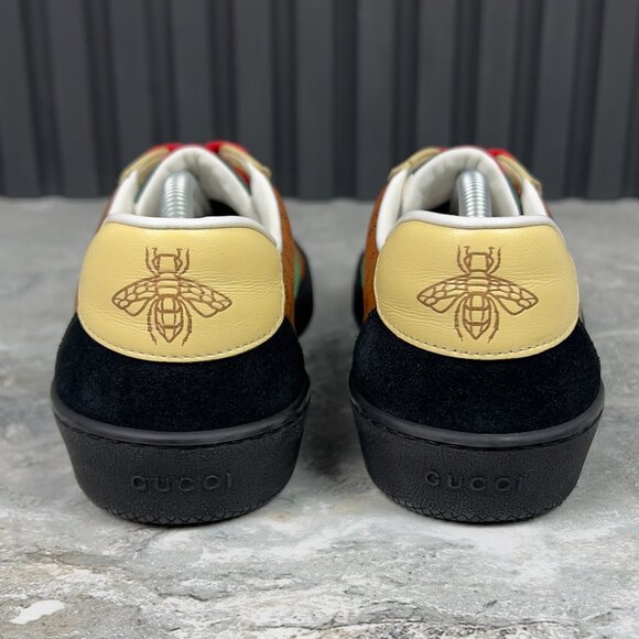Gucci x Dapper Dan Adidas Web G74 GG Monogram Sneakers Brown 8.5 US 38.5 EUR - Picture 8 of 12